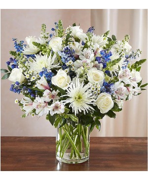 Sincerest Sorrow Blue & White 