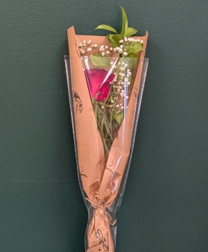 Single Red Rose 