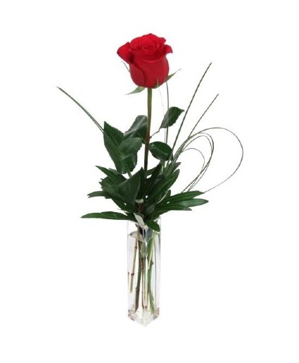 Single Rose  Floral Bouquet