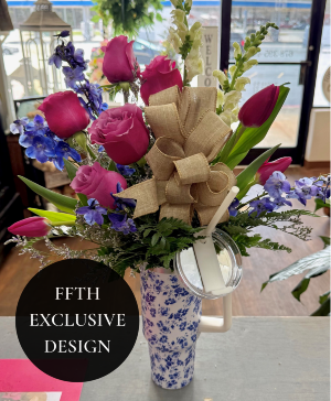 Sippy Cup Florals Cup Arrangement