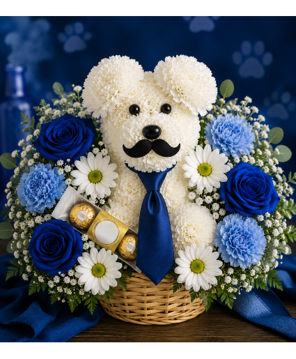 Sir Barks-A-Lot Blue Call Us for Faster Service & Daily Specials: (915) 303-8500 Text Us to Order Anytime: (915) 505-3708 Your trusted source for Flowers & Delivery in El Paso TX