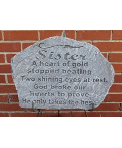Sister Garden Stone