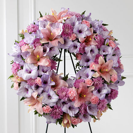 Sleep in Peace Wreath Standing Wreath