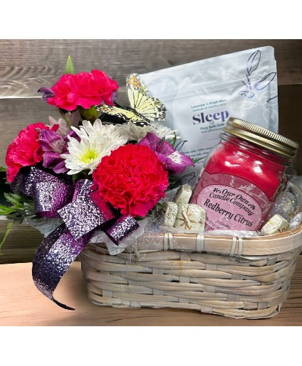 Sleeping Beauty Flowers, Candle, Essential Oil Bath Salt, Candy