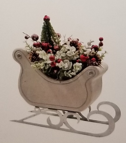 Sleigh With Runner  Seasonal