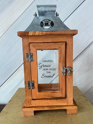 Small Amazing Grace Lantern 