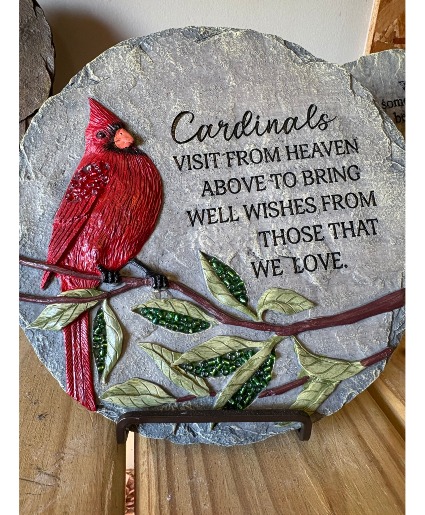 Small Cardinal Stone Stone