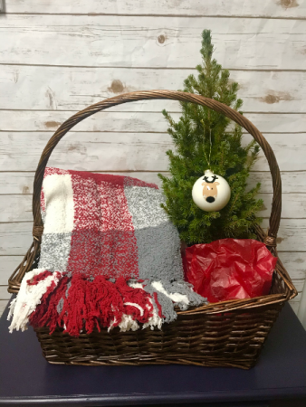 Small Christmas Basket Gift