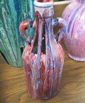 Small Hand-Painted Vase 