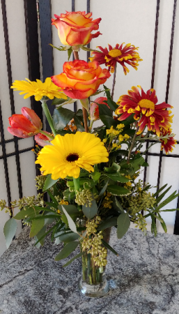 Small Tall Fall Arrangement