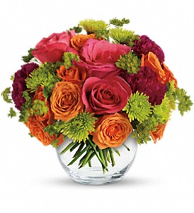 Smile For Me Bubble Bowl Arrangement
