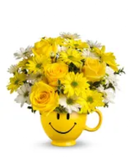 Smiles All Around Smiley Face Mug