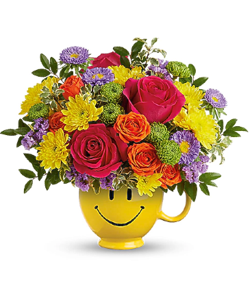 Smiley Face Bouquet Arrangement in Harrisburg, AR | Blossom Events & Florist