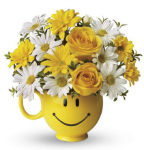 Smiley Face Bouquet Fresh Flowers