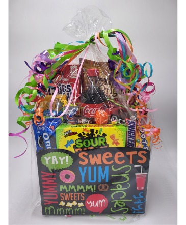 Snack Attack Basket  in Warner Robins, GA | SHARRON'S FLOWER HOUSE