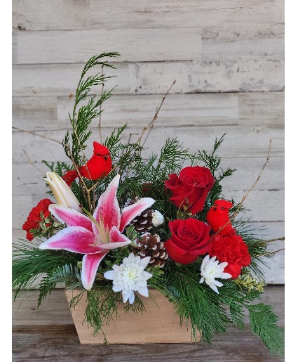 Snow Birds Centerpiece
