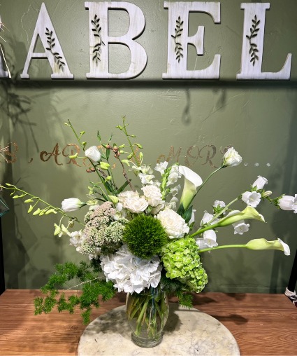 Snow Dancing Flower Arrangement