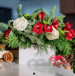 Snowball bouquet  