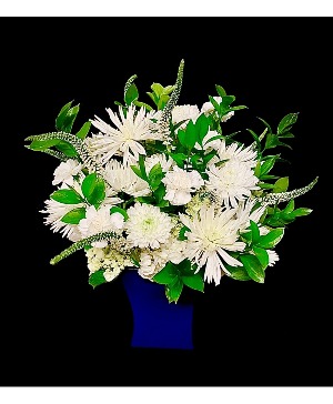 Snowball  White Sympathy Floral