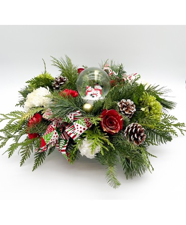 Snowglobe Keepsake Arrangement  in Osoyoos, BC | POLKA DOT DOOR
