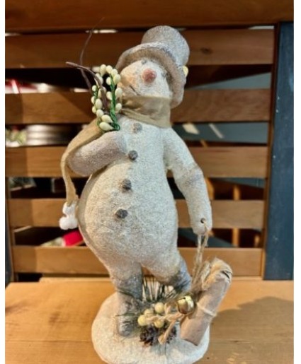 Snowman with Gifts 