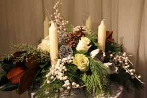SNOWY Table Centrepiece