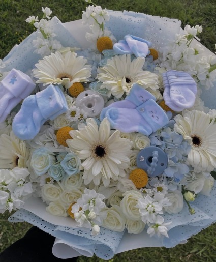 SOCKS & FLOWERS  BABY BOY
