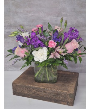 Soft and Elegant You Cube Arrangement