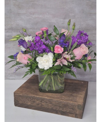 Soft and Elegant You Cube Arrangement