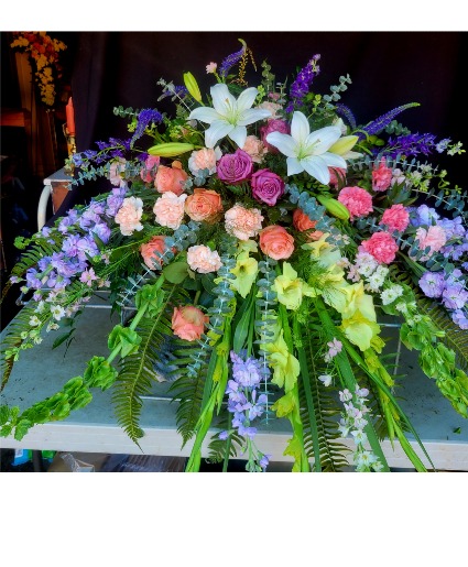 Soft and Gentle Departure Casket Spray