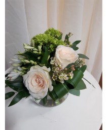 Soft and Pretty  Bubble Bowl Table Centerpiece