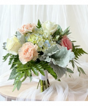 Soft and Pretty  Handheld Bouquet 