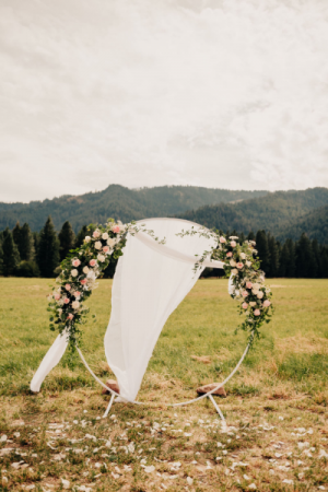 Soft and Sweet Arbor Decor
