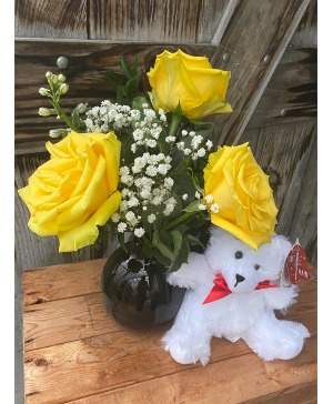 soft and Sweet vase with add on