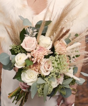Soft Boho Wedding Bouquet
