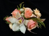 Soft Coral Corsage Corsage