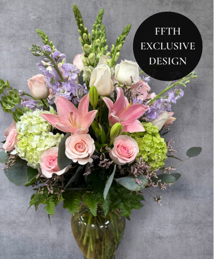 Soft Hues of Love Vase Arrangement