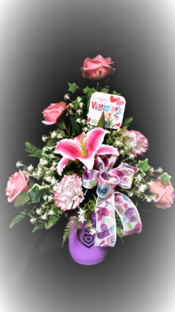 soft pastel beauty mason jar design