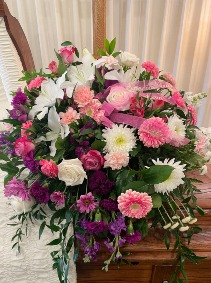 Soft Petals Casket Spray (880) 