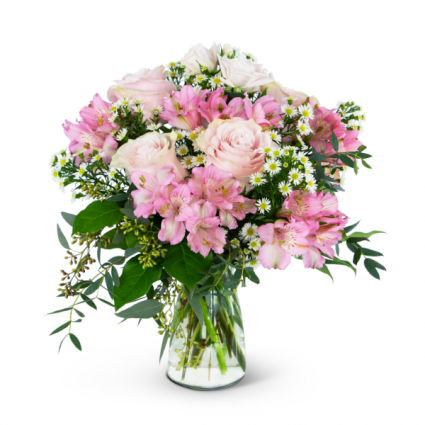 Soft Pink Meadow Arrangement