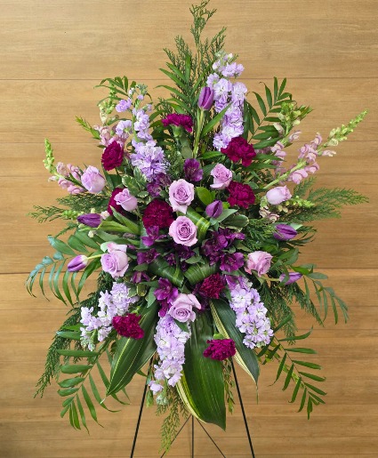 Soft Remembrance Standing Spray