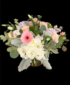 Soft Spring Garden in Glass 