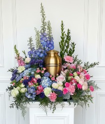 Softest Sentiments Urn Wreath 