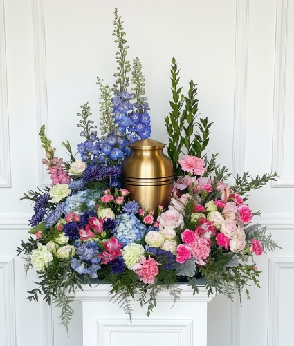 Softest Sentiments Urn Wreath 
