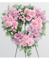 Softly From The Heart Standing Spray