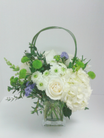 Softly White and Green 