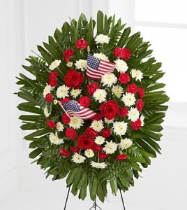 Soldier Salute Standing Spray 