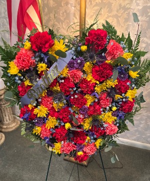 Solid Heart Wreath 