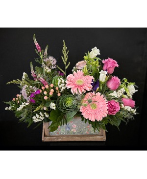 Some Day Soon Decorative tin and wooden box