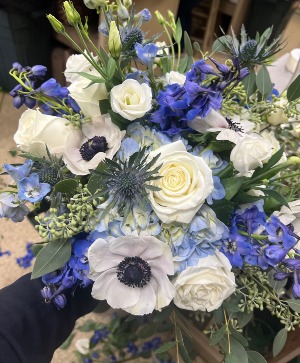Something Blue Handheld Bouquet